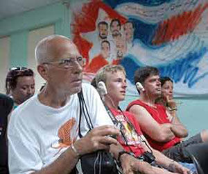 Condena al bloqueo de EE.UU. contra Cuba, desde brigada solidaria 