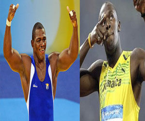 Mijain y Bolt, dos monstruos caribeños en Londres-2012