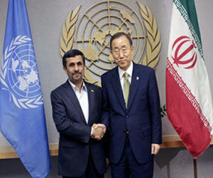 Ahmadineyad prevé un encuentro con el máximo dirigente de la ONU