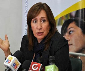Ministra ecuatoriana de Inclusión Económica y Social