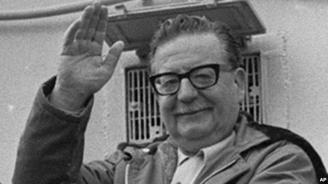 Salvador Allende, presidente de Chile entre el 4 de noviembre de 1970 y el 11 de septiembre de 1973