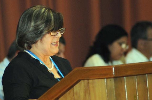 Arelis Santana Bello, presidenta de la Comisión de Atención a la Juventud, la Niñez, y la Igualdad de Derechos de la Mujer