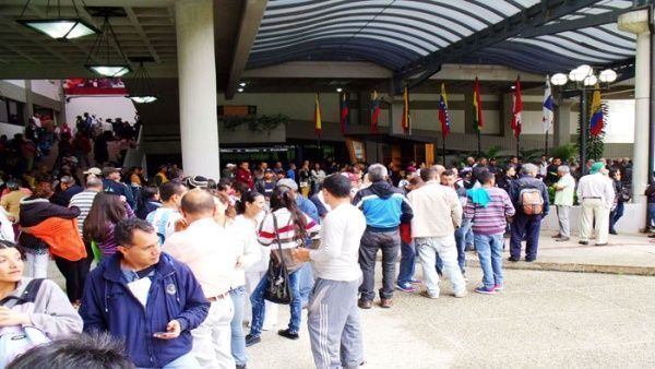8.089.320 personas votaron en las elecciones de la ANC. Imagen de un centro de votación en el estado Mérida. | Foto: AVN