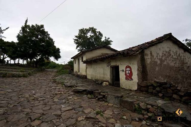 Casa donde vivio los últimos días el Che, La Higuera, Bolivia
