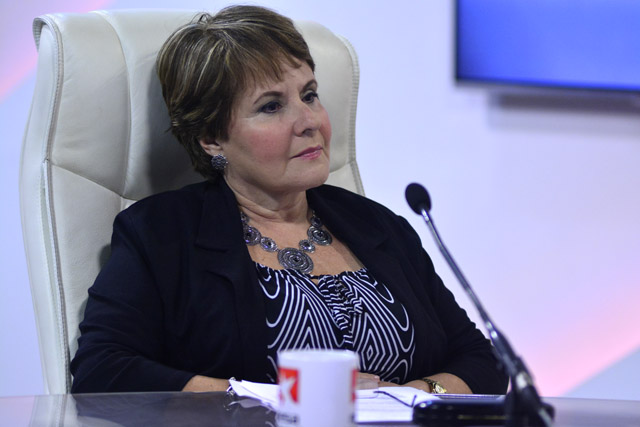 Ondina León Díaz, directora del Centro Nacional de Sanidad Agropecuaria (CENSA)