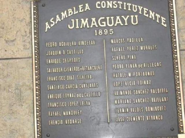 Integrantes de a Asamblea Constituyente de Jimaguayu