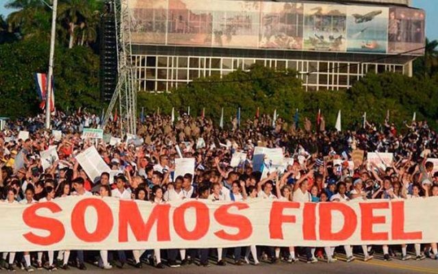 El pueblo cubano es fidelista por convicción. Foto: Anabel Díaz