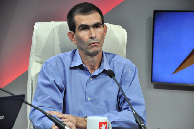Rubén Gómez Medina, especialista comercial del Grupo Empresarial de Materiales de Construcción.