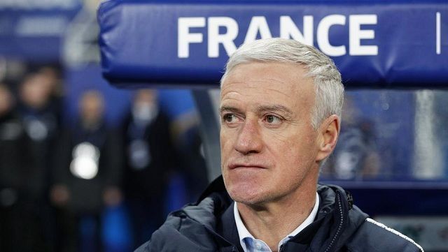 Didier Deschamps entrenador del equipo de fútbol de Francia