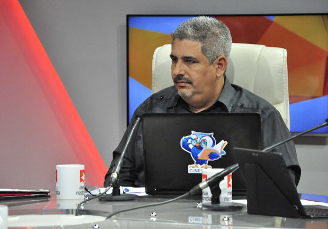 Iván Barreto Gelles, Director General de la Empresa Cubana de Informática y Medios Audiovisuales del MINED.