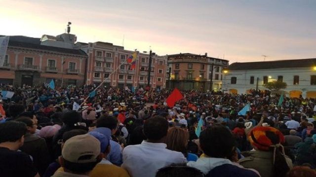 Movilizaciones en Ecuador a favor de exmandatario Rafael Correa