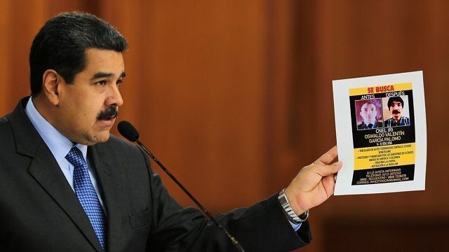 Nicolás Maduro denuncia a los que propiciaron el atentado