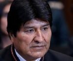 Evo Morales en la Corte de La Haya. Foto Internet