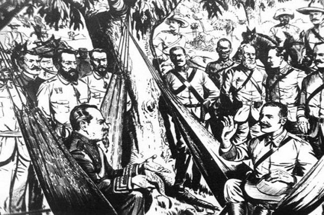 Antonio Maceo en la Protesta de Baraguá  un 15 de Marzo de 1878