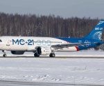 El inicio de la producción del avión de medio alcance MC-21, clave para la industria aeronáutica rusa, fue aplazado un año por las sanciones estadounidenses