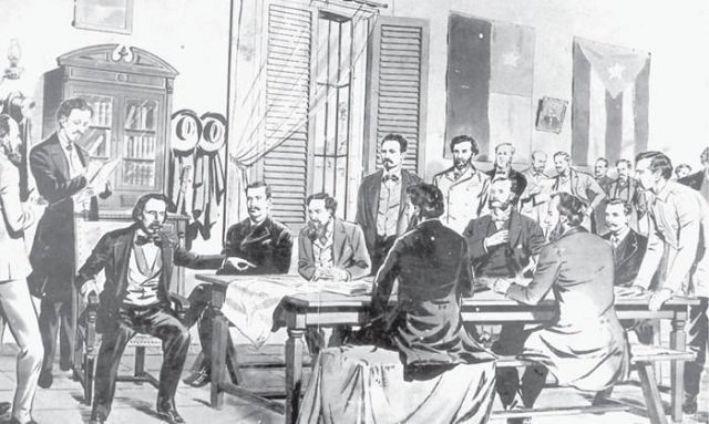 Una luz que ilumina el sendero hacia la libertad en Cuba en 1869, Asamblea de Guáimaro